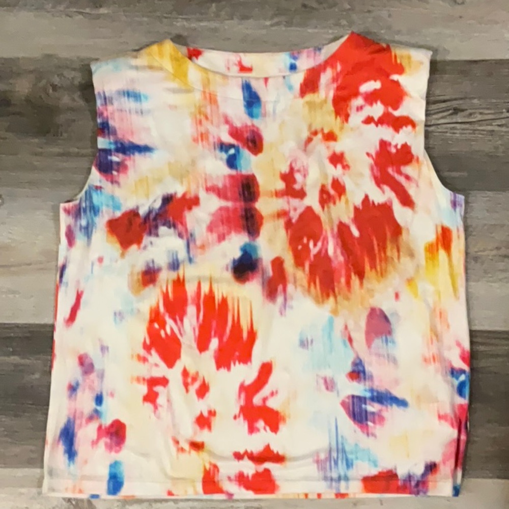 Aldo Martins For Anthropologie Tie Dye Muscle Shirt Sz M